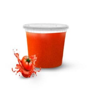 Heavy Duty 16 oz. Microwavable Translucent Plastic Deli Container and Lid Combo Pack – 240/Case | Reliable Take-Out Solutions for Buffalo Foodservice