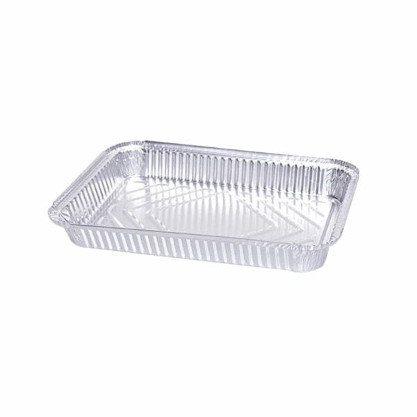 Half Size Foil Steam Table Pan Medium 2'' 3/16'' Depth – 100/Case | Durable Medium Pans for Buffalo Foodservice - Image 2