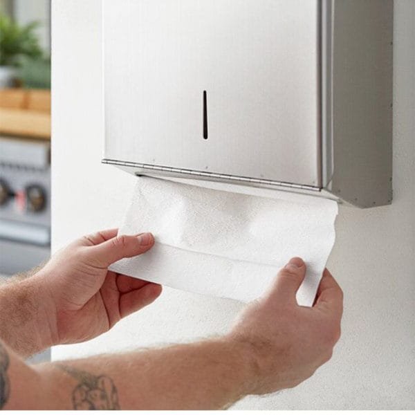 White C-Fold Paper Towel – 3000/Case | Premium Disposable Towels for Buffalo Foodservice