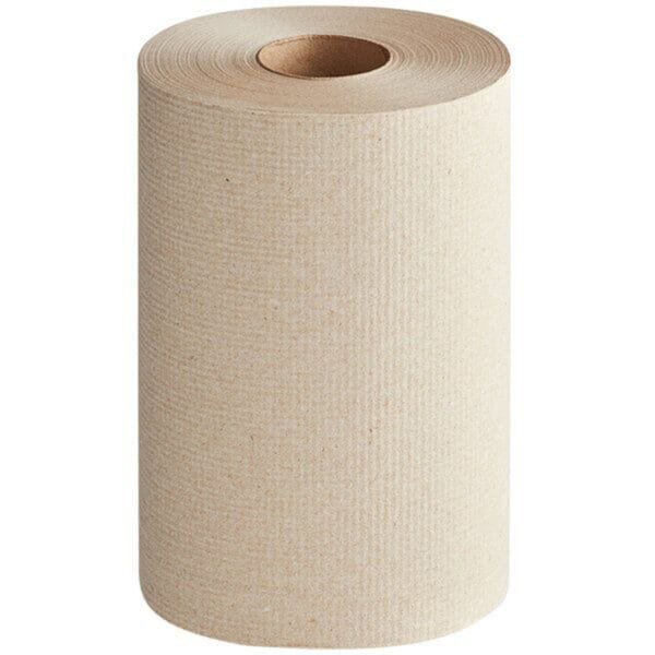 Brown Paper Towel Roll, 350 Feet – 12/Case | Eco-Friendly Disposable Towels for Buffalo Foodservice - Image 2