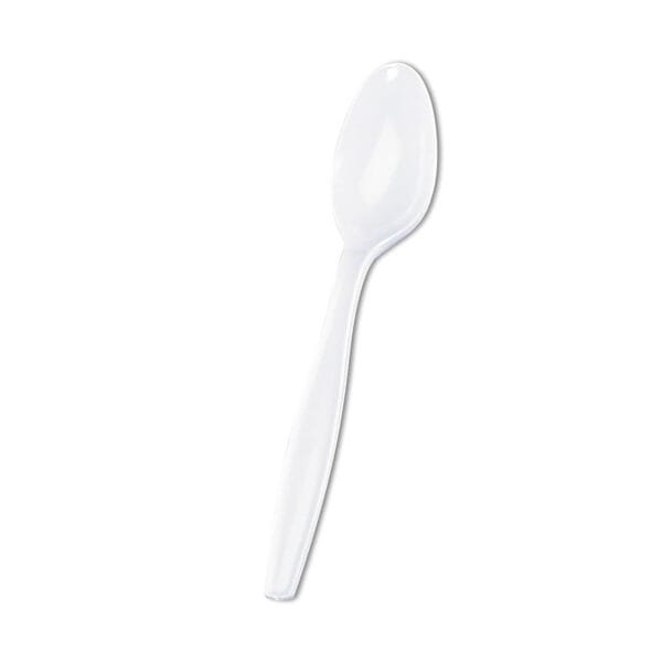White Heavy Weight Polystyrene Plastic Spoon – 1000/Case | Durable Disposable Spoons for Buffalo Foodservice - Image 5
