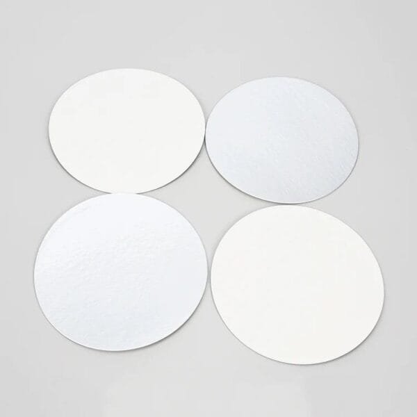 6” Round Foil-Laminated Board Lid – 500/Case | Secure Lids for Buffalo Foodservice - Image 3