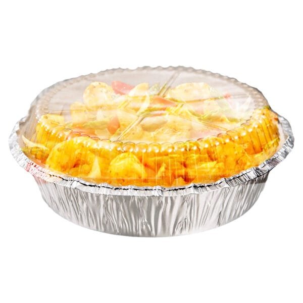 8” Clear Round Plastic Dome Lid – 500/Case | Secure Lids for Buffalo Foodservice - Image 5