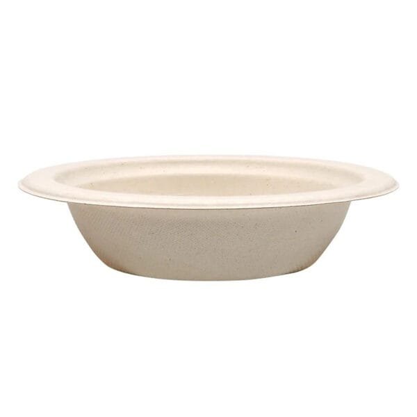 Eco-Friendly 12 oz. Compostable Bamboo Bagasse Bowl – 1000/Case | PFAS-Free Bowls for Buffalo Foodservice - Image 3