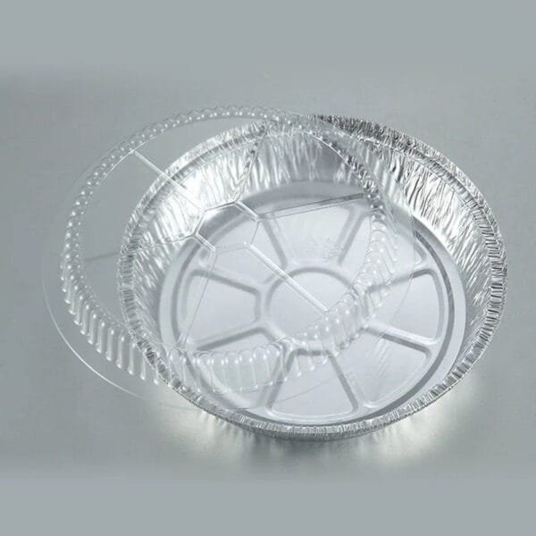 8” Clear Round Plastic Dome Lid – 500/Case | Secure Lids for Buffalo Foodservice - Image 4