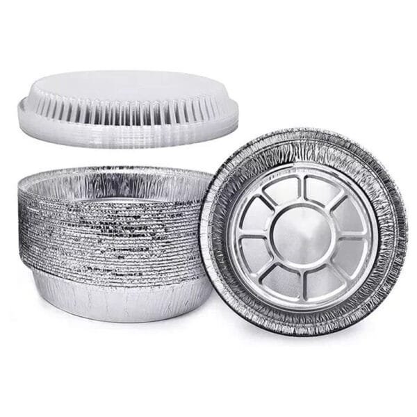 7” Clear Round Plastic Dome Lid – 500/Case | Secure Lids for Buffalo Foodservice - Image 4