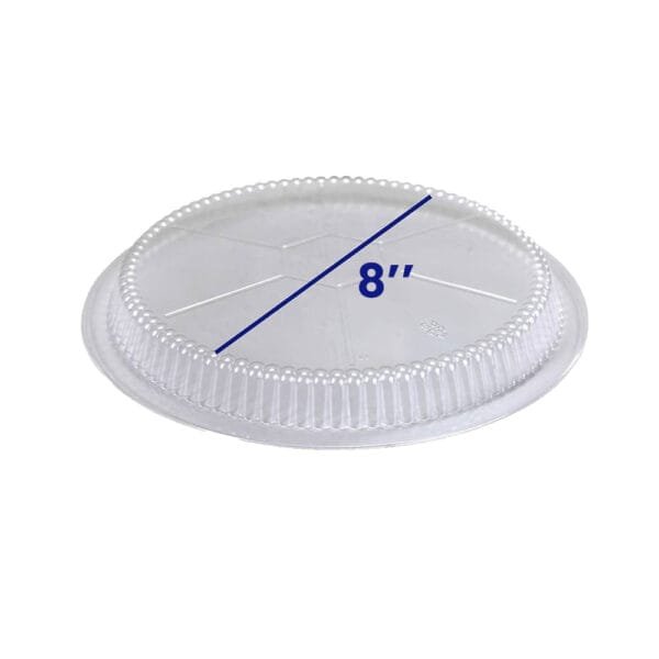 8” Clear Round Plastic Dome Lid – 500/Case | Secure Lids for Buffalo Foodservice - Image 3