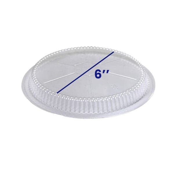 6” Clear Round Plastic Dome Lid – 500/Case | Secure Lids for Buffalo Foodservice - Image 3