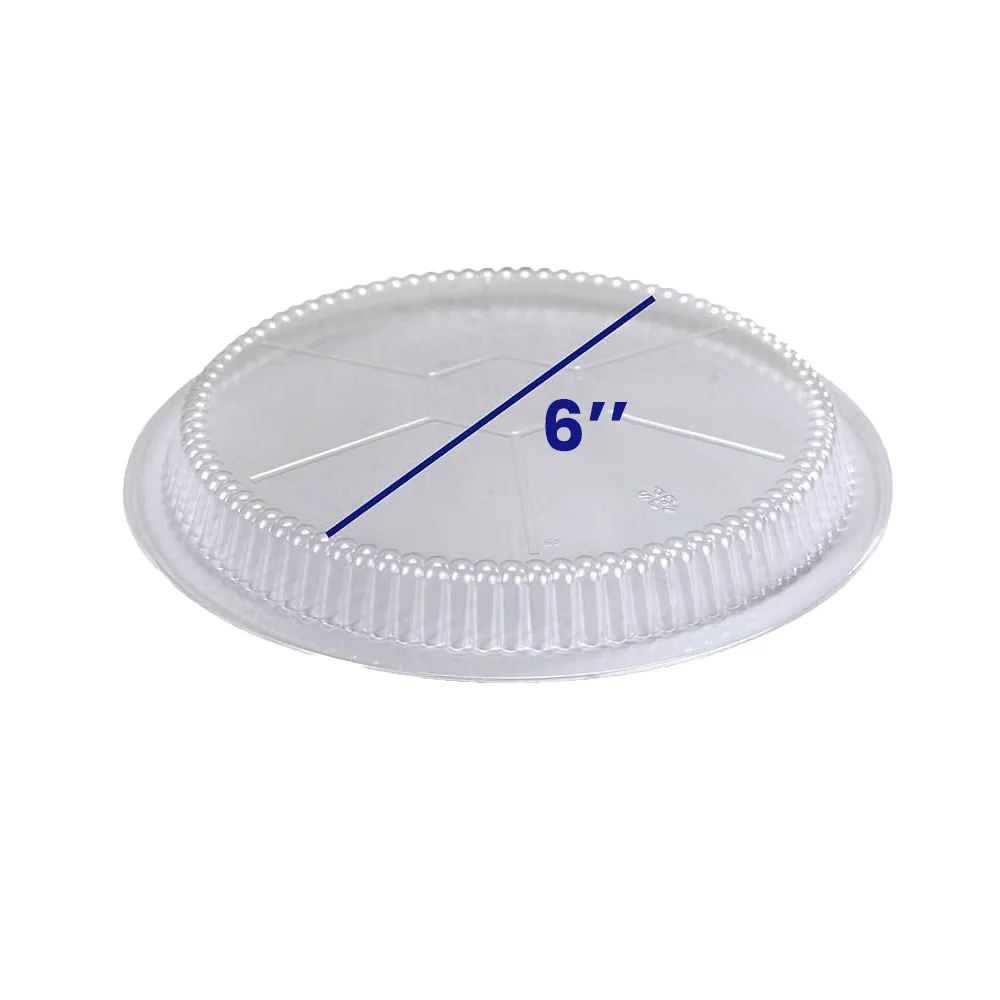 6” Clear Round Plastic Dome Lid – 500/Case | Secure Lids for Buffalo Foodservice - Image 3