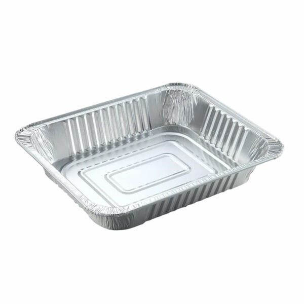 Half Size Foil Steam Table Pan Medium 2'' 3/16'' Depth – 100/Case | Durable Medium Pans for Buffalo Foodservice - Image 3