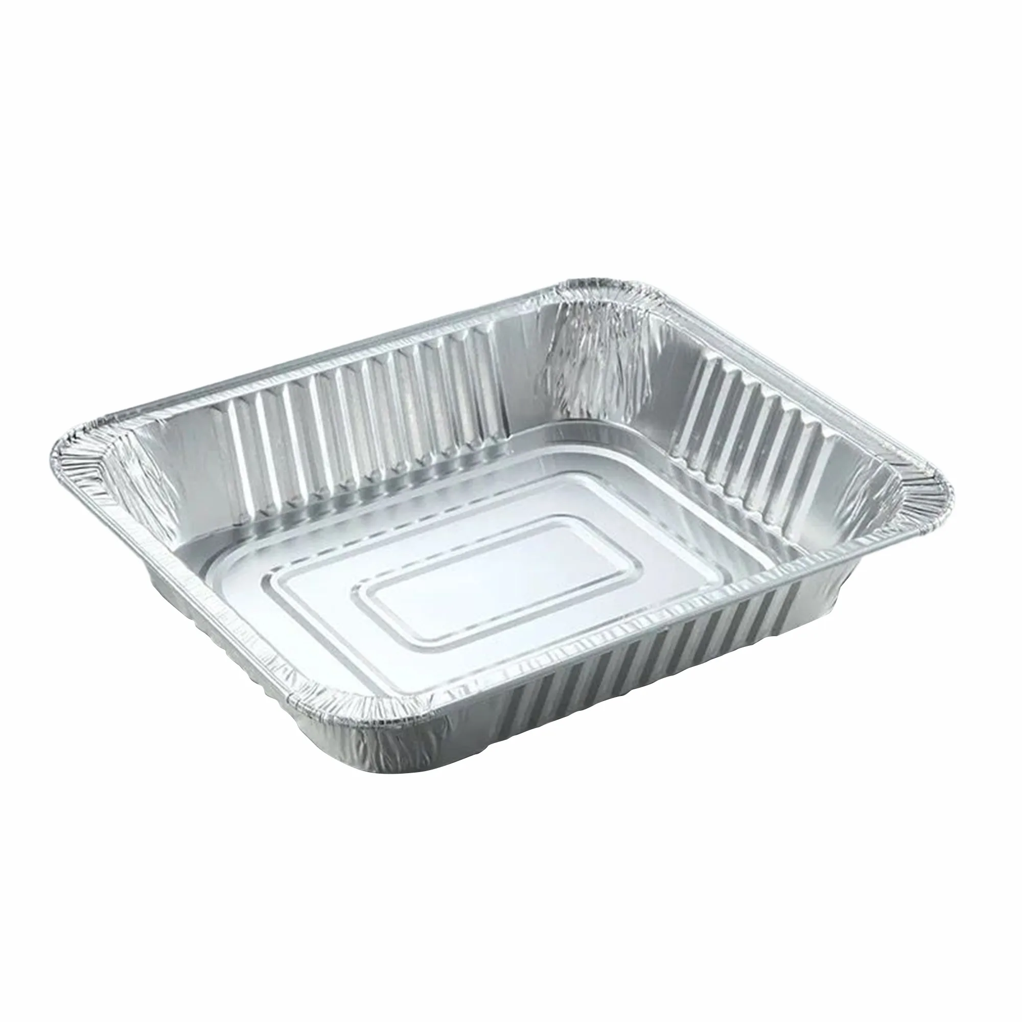 Half Size Foil Steam Table Pan Medium 2'' 3/16'' Depth – 100/Case | Durable Medium Pans for Buffalo Foodservice - Image 3