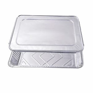 Medco-Full Size Foil Steam Table Pan Lid – 50/Case | Durable Lids for Buffalo Foodservice