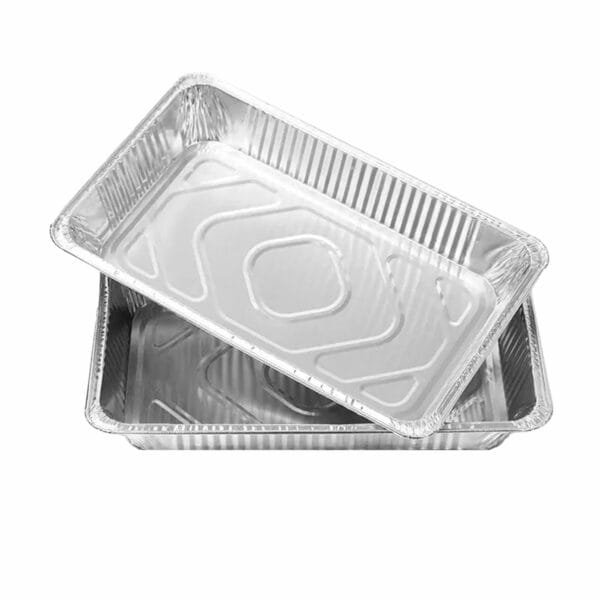Full Size Foil Steam Table Pan Medium 2''-3/16'' Depth – 50/Case | Durable Medium Pans for Buffalo Foodservice - Image 3