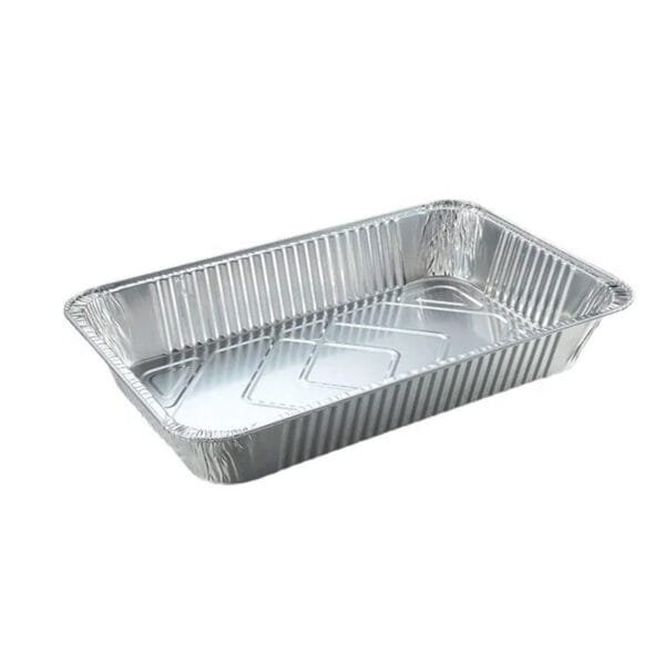 Medco-Full Size Foil Steam Table Pan Deep 3''-3/8'' Depth – 50/Case | Durable Deep Pans for Buffalo Foodservice - Image 2