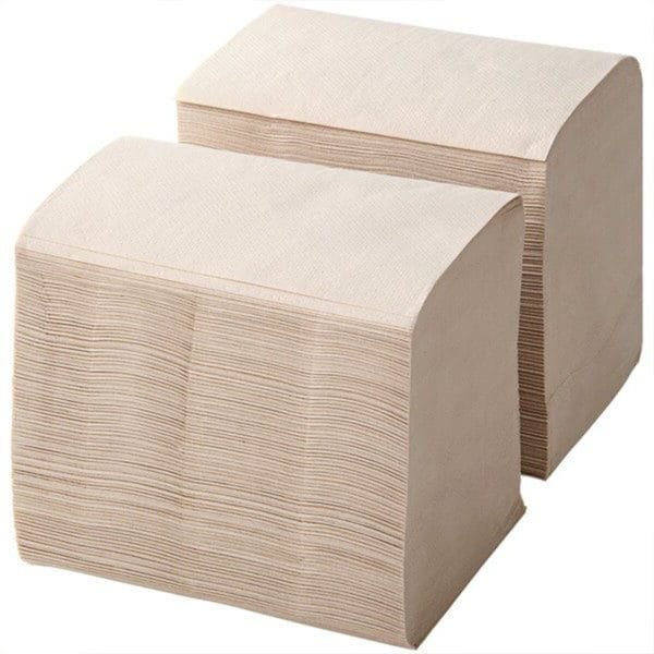 OneUp Kraft 2-Ply Wide Interfold 6.5” x 8.5” Dispenser Napkin – 6000/Case | Premium Disposable Napkins for Buffalo Foodservice - Image 2
