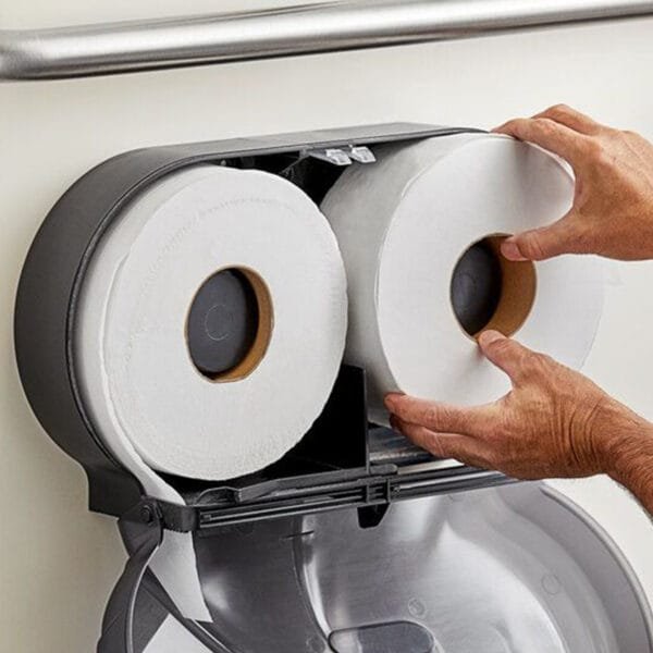 2-Ply 1000’ Universal Jumbo Toilet Paper Roll with 8.5” Diameter – 12/Case | Bulk Toilet Paper for Buffalo Businesses