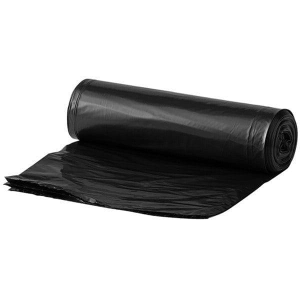 Medco-30 Gallon 1 Mil 30” x 45” Low-Density Medium-Duty Black Can Liner Trash Bag – 100/Case | Reliable Waste Bags for Buffalo Businesses - Image 3