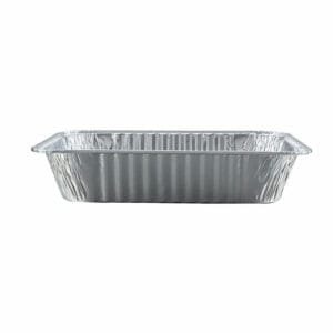 Medco Half Size Foil Steam Table Pan Deep 2'' 9/16'' Depth – 100/Case | Durable Deep Pans for Buffalo Foodservice