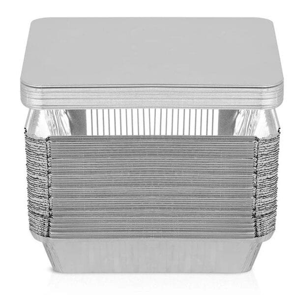 2.25 lb. Oblong Foil Take-Out Container – 500/Case | Durable Containers for Buffalo Foodservice - Image 4