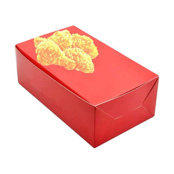 CH – 250-3, 510x290x375MM Jumbo Size Printed Chicken Paper Food Box – 250 Pc/Case | Reliable Take-Out Solutions for Buffalo Foodservice - Image 3