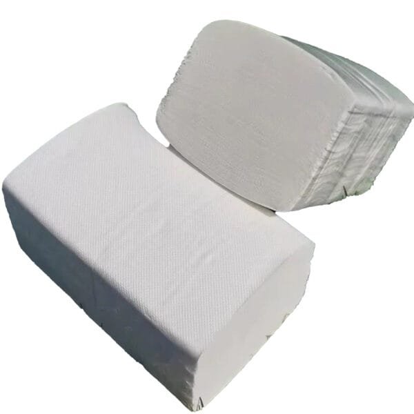 OneUp White 2-Ply Wide Interfold 6.5” x 8.5” Dispenser Napkin – 6000/Case | Premium Disposable Napkins for Buffalo Foodservice - Image 2