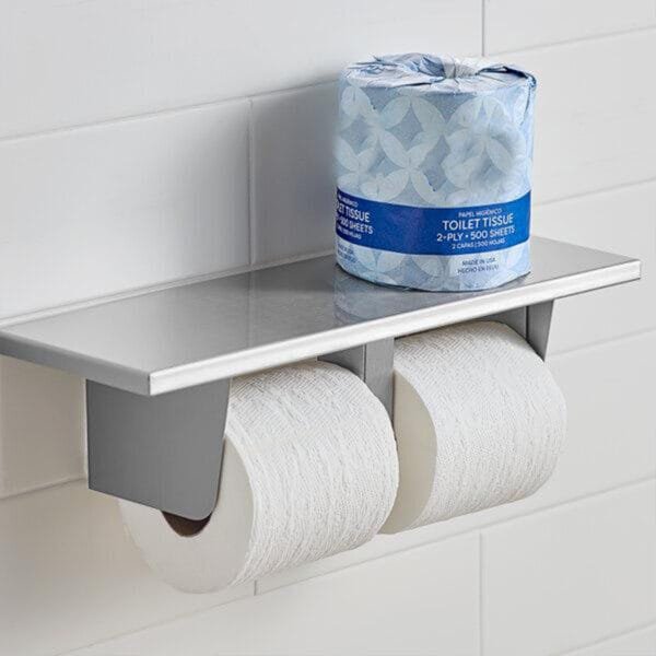4” x 4” Individually-Wrapped 2-Ply 500 Sheet Toilet Paper Standard Roll – 95/Case | Premium Toilet Paper for Buffalo Businesses - Image 2