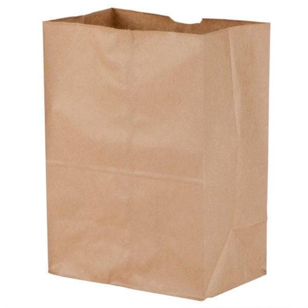 1.8 Brown Paper Barrel Sack – 500/Bundle | Eco-Friendly Disposable Bags for Buffalo Foodservice - Image 2