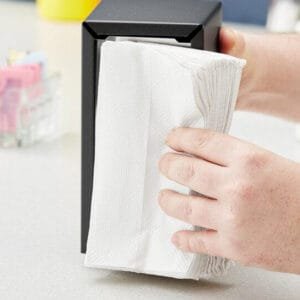 White Tall-Fold 6”x13” Dispenser Napkin – 10,000/Case | Premium Disposable Napkins for Buffalo Foodservice
