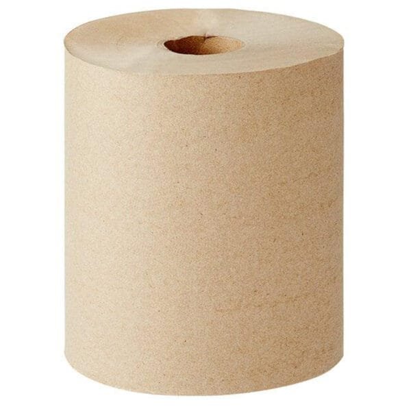8” Kraft Hardwound Paper Towel, 800 Feet Roll – 6/Case | Eco-Friendly Commercial Paper Towels for Buffalo Businesses - Image 4
