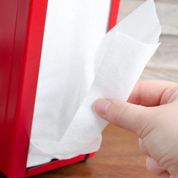 White Junior Low-Fold 6”x12” Dispenser Napkin – 8,000/Case | Premium Disposable Napkins for Buffalo Foodservice - Image 2
