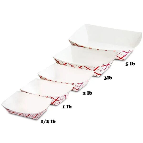 1 lb. Cornerstone Paper Food Tray – 1000/Case | Eco-Friendly Disposable Trays for Buffalo Foodservice - Image 3