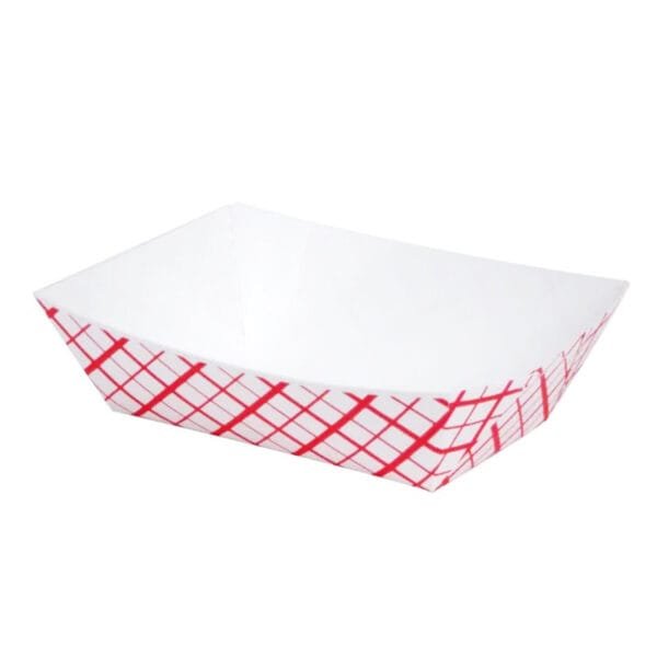 4 lb. Cornerstone Paper Food Tray – 1000/Case | Heavy-Duty Eco-Friendly Trays for Buffalo Foodservice - Image 4