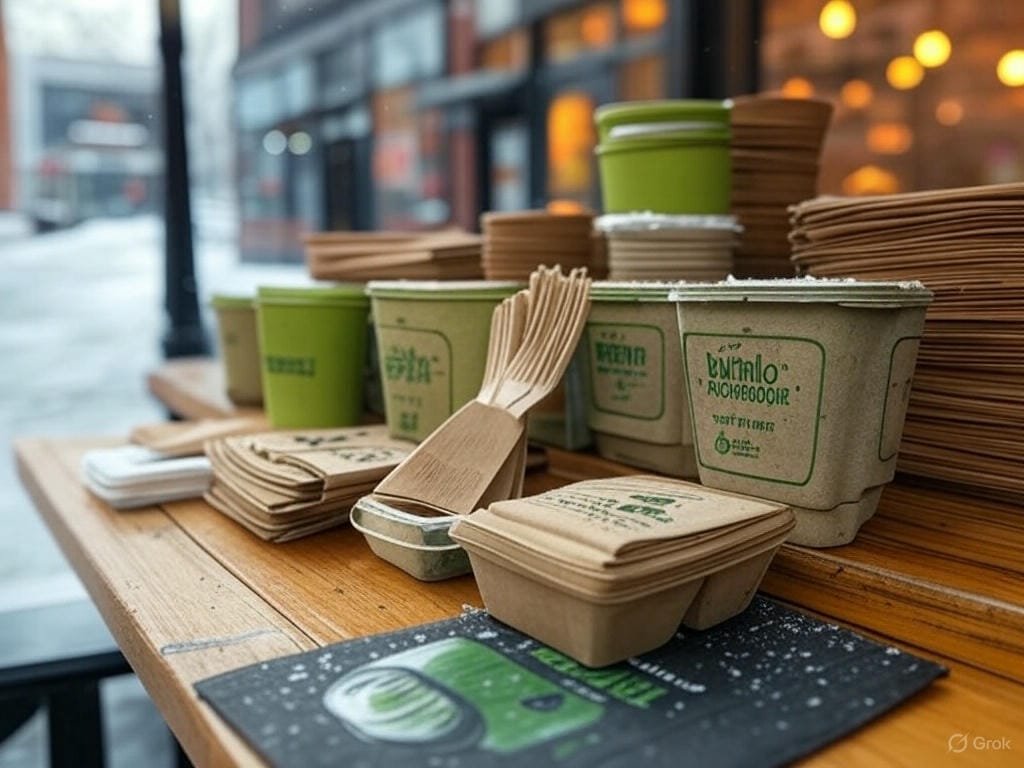 disposable supplies trends Buffalo restaurants 