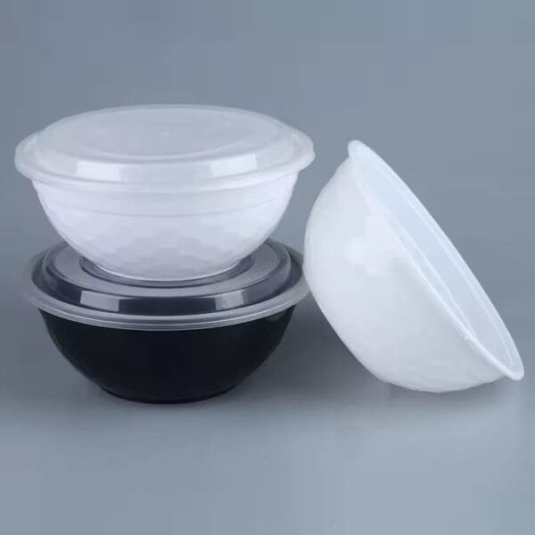 36 oz. Disposable Microwave Noodle Soup Ramen Bowl – 150/Case | Durable Food Containers for Buffalo Catering & Foodservice - Image 2