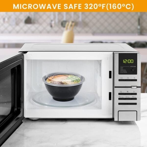 36 oz. Disposable Microwave Noodle Soup Ramen Bowl – 150/Case | Durable Food Containers for Buffalo Catering & Foodservice - Image 7